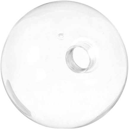 Globe Verre G9 Transparent à Vis, Abat-jour Rond 2cm | Globe Verre pour Lustre, Remplacement de Verre pour Luminaires, Usage Maison et Commerce