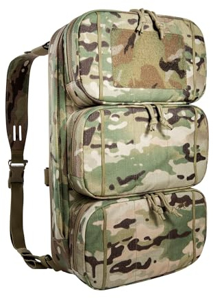 Tasmanian Tiger TT Modular Chest Rig Pack 20 L Einsatz-Rucksack für Plattenträger und TT Chest Rigs mit Schutzplatten-Einschub, inkl. Adapter