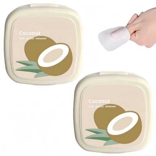 2Pcs Nail Polish Remover Pads,Removal Nail Wipes,Lint-Free Wipes,Gel Nail Wipe,Lint-Free Nail Varnish Remover Pads,Nail Polish Remover Wipe,Gel Nails Polish Remover,40Pieces
