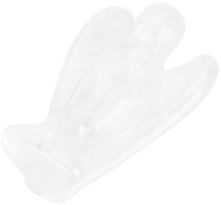 aqxreight Naturlig Klar Kvarts Snidad ängelfigur Handgjord Elegant Glansig Finish Heminredning Andliga Kvinnor (Vitt kristallmaterial)