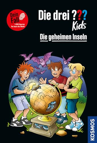Die drei ??? Kids Dein Fall, Die geheimen Inseln: 1.000 Spuren. Du hast die Wahl! Ein Mitmach-Fall zum Rätseln und Knobeln für Kinder ab 8 Jahren, die hier zum vierten Detektiv werden.