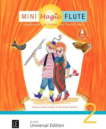 Mini Magic Flute (Band 2 von 4): Flöte lernen für die Jüngsten mit Flauti und Timpo - jetzt neu in 4 Bänden. Band 2. Ausgabe inkl. Play-Along.