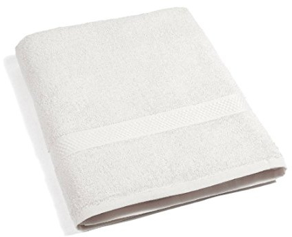 Caleffi Spugnissima - Telo-bagno Minorca Tinta Unita Standard Bianco