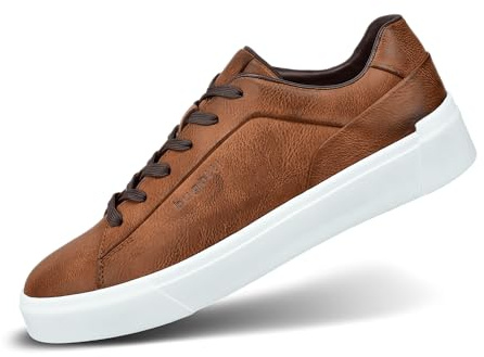 bugatti Klassischer Sneaker Für Freizeit Sport Mit Minimalistischem Design Und Kontrastdetails, Zapatos con Cordones Hombre