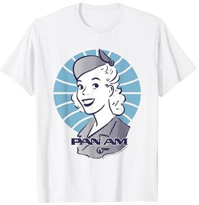 Pan Am Flight Attendant Smile T-Shirt