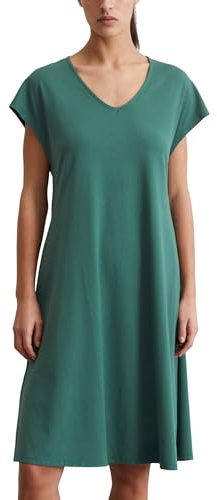 Marc OߴPolo femmes robe en jersey avec élasthanne longueur genoux, Vert (Summer Pine), M
