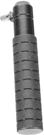 Becken Ausgleichsgewicht für Beckenarme, Schwarzes Metall | Gegengewicht für Instrumentenständer, Einfache Montage, Stabile Ausführung, Elegantes Design