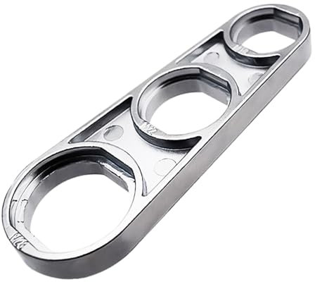 Yewseas Multifunktionsschlüssel M16/M18/M20/M22/M24/M28, Edelstahl Werkzeug für Gewindebohrer, 6 Größen, Ideal Für Heimwerker Und Profis, Rostfrei Und Langlebig