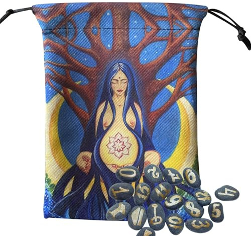 Tarotväskor och påsar - tärningar kristall smyckeväska - smycken tärningar förpackning för spådom nybörjare däck förmögenhet halloween barn oracle, Fhr57, Refer to description, Unisex