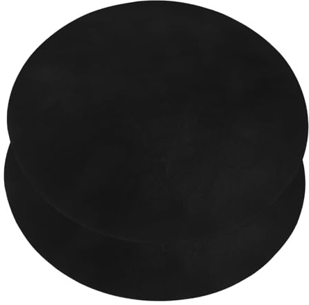 HOODANCOS 2 pièces Tapis de Barbecue Rond PTFE Résistant Nonadhésif et Réutilisable Tapis de Cuisson BBQ Polyvalent pour Grillades Extérieur Lot