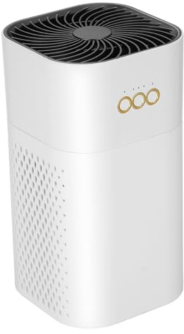 MERRYHAPY Purificador De Aire Para El Hogar Dormitorio Mini Purificador De Aire Silencioso De Mesa De Escritorio