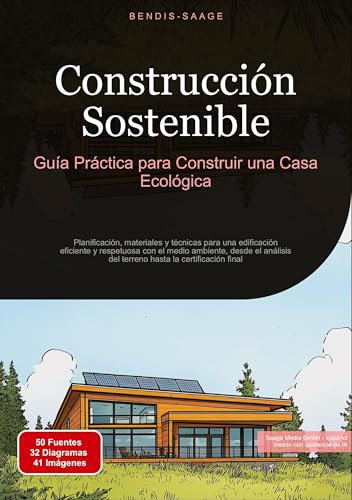Construcción Sostenible: Guía Práctica para Construir una Casa Ecológica: Planificación, materiales y técnicas para una edificación eficiente y ... del terreno hasta la certificación final: 1