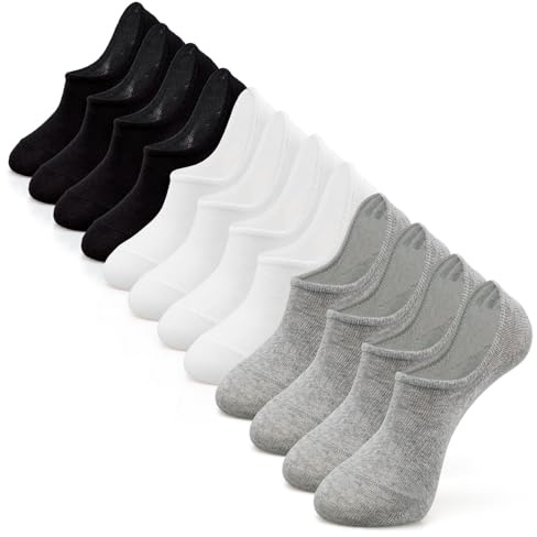 IDEGG No Show Socks Womens and Men Low Cut Anti-slid Athletic Running Novelty Casual Invisible Liner Socks