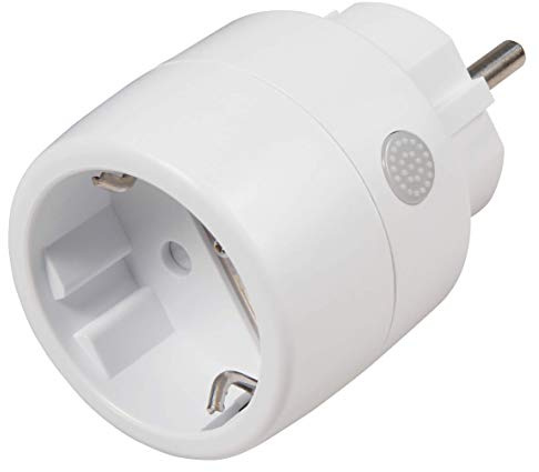 MC POWER - Funk-Steckdose | Comfort | Funksteuerbare Steckdose schaltbar 433,9 MHz, 2.300W, max. 150m, IP20 für Comfort Serie