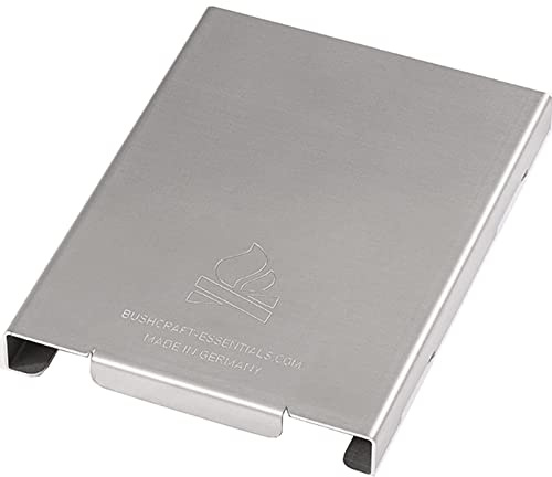 Bushcraft Essentials MULTIFUNKTIONS-EINSCHUB Bushbox LF | Zubehör Outdoor-Kocher | Edelstahl | 155 g | Made in Germany