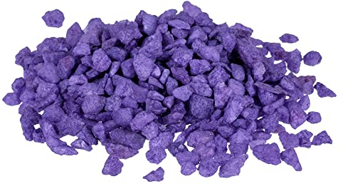 hibuy Dekosand, Dekogranulat Ã˜ 4-8 mm - Flieder - 400 g in Kunststoffdose