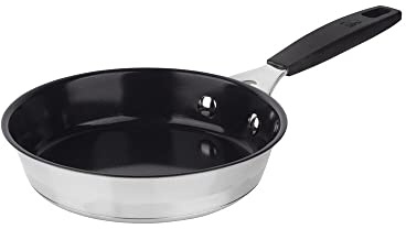 MasterPRO Padella antiaderente Ø 16 cm argentato acciaio inossidabile