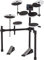 Roland TD-02K V-Drums | Kompaktes elektronisches Drumkit für Einsteiger mit dynamischer Spielbarkeit, geräuschreduzierenden Features, in der Höhe verstellbarem Stativ