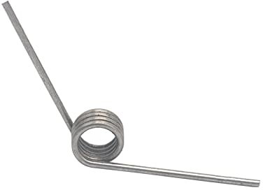 Zugfedern, 2 Stück, Drahtdurchmesser 2 mm, Torsionsfeder 135 Grad, Länge 40 mm (Farbe: Federstahl, Größe: 2 mm) ( Color : Spring Steel , Size : 2mm )