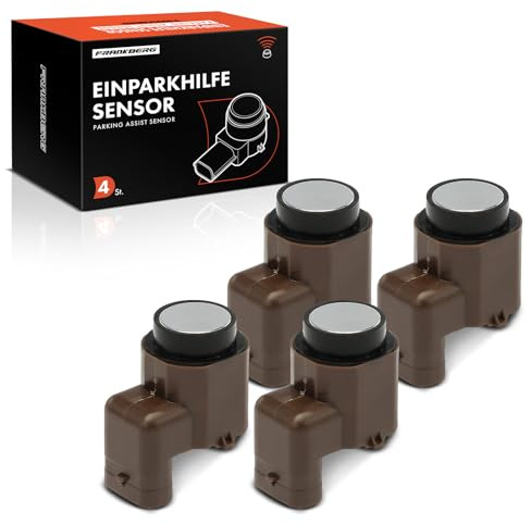 Frankberg 4x Parksensor 3-polig Vorne Hinten 3C0919275R | Kompatibel mit P.a.s.s.a.t Variant 3C5, P.a.s.s.a.t Variant 3B6, J.e.t.t.a III 1K2, T.o.u.r.a.n 1T1 1T2, P.a.s.s.a.t 3C2
