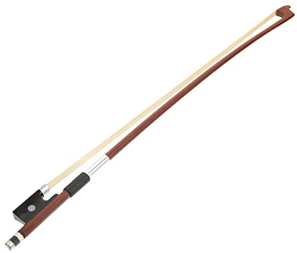 Mikinona Geigenbogen mit Reinem Pferdehaar Handgefertigt und Ausgewogen für Violine Geeignet für Kinder und Violinisten Einfacher Gebrauch und Präzises Spielen
