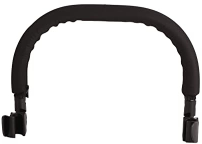 shenruifa Universal Cochecito de bebé Barandilla Apoyabrazos Ajustable Bebé Parachoques Barra Accesorios para Cochecito (Negro)