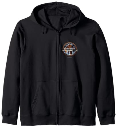 Whisky Insider Design Beware of the Peat Monster Whisky Zip Hoodie