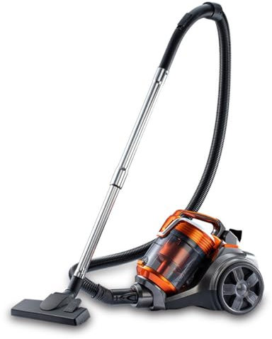 Kioxiuin Aspirateur cylindrique sans Sac, Conception cyclonique Filaire multifonctionnelle, Nettoyeur de Tapis de 3,5 L avec Filtre HEPA à 4 étapes, léger et Silencieux avec
