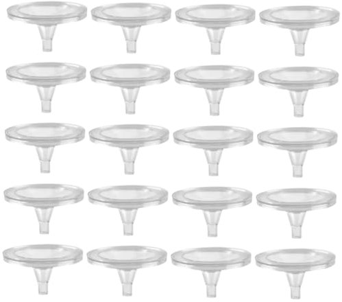 HEMOTON 20Pcs Fountain Ball Rack for Fish Tank Lightweight Crystal Sphere Holder Stylish Decorative Stand for Rockery Display Easy to Use and Store present Option