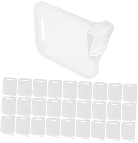 jojofuny Fridge Dividers Multi-function Plastic 40pcs Adjustable Prevent Falling Storage Separators Refrigerator Organizers for and Household Freezer Kitchen