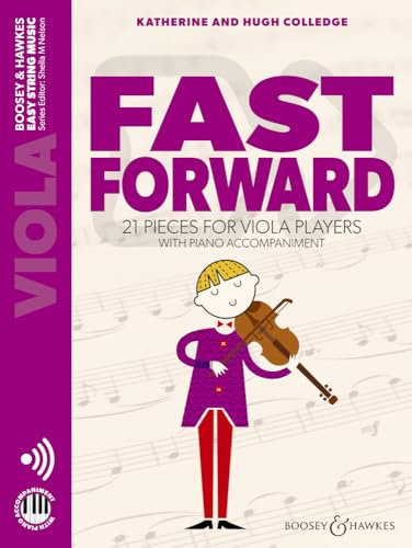 Fast Forward: 21 pieces for viola players. viola and piano.