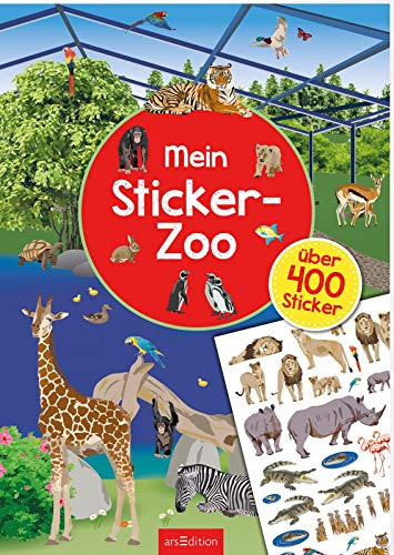 Mein Sticker-Zoo: Über 400 Sticker | Stickerheft für Kinder ab 4 Jahren (Mein Stickerbuch)