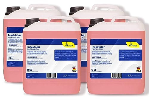 Mr. Perfect® Insectes-Star, élimination des insectes pour la voiture - 4 x 5 L