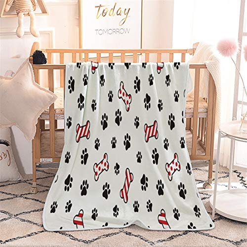 Coperta in Microfibra Morbida, Morbuy Super Flanella Viaggio Picnic Leggero Camera Biancheria da Letto Divano Ideale per Regalo Natale (150x130cm,orma)