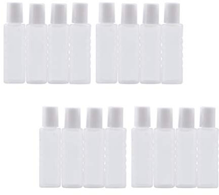 Healifty Contact Lens Solution Bottle 20pcs Applicator Tip Bottles Squeezable Eye Liquid Dropper Bottle with Caps Contact Lenses Solution Bottles Contact Lens Box