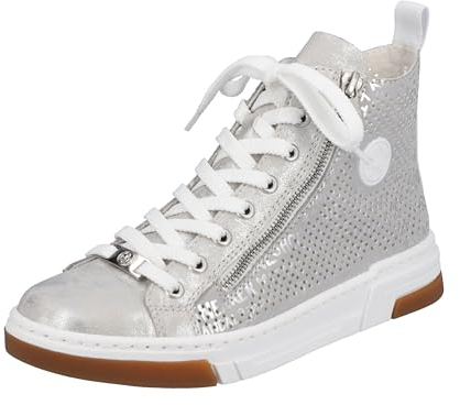 Rieker kvinnors N3945 ankelstövel, Grått, 39 EU