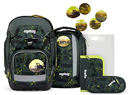 ERGOBAG Pack HarvestBear Rucksack für Jugendliche, Unisex, mehrfarbig, Einheitsgröße
