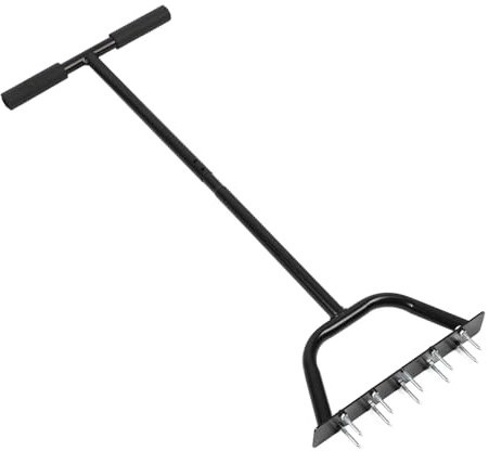 Lawn Aerator Gardening Spike Scarrier Grass Utensil Backyard Tool Tool Aeration Tool for Turf Lawn Aerating Spike Manual Lawn Aerators