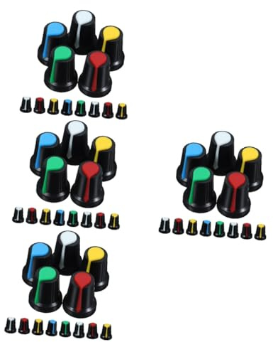 ibasenice 200stücke Potentiometer Knöpfe Für Gitarre Volumen Und Klangregelung Für Elektrische Geräte Und Musikinstrumente