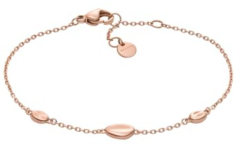 Skagen - Bracelet Anja Pebble en acier inoxydable doré rose, pour femme, SKJ1848791