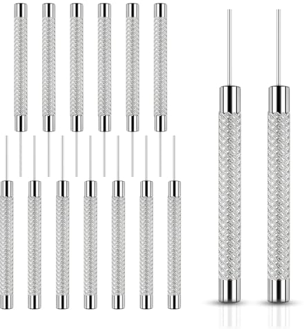 COMNICO Lot de 15 broches de retrait de carte SIM, outil de retrait de plateau de carte SIM, outil de retrait de maillons de chaîne de montre, outils de retrait de goupilles d'éjecteur de smartphone