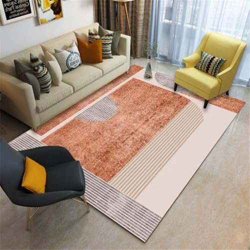 Schlafzimmer-Teppich Nachttischteppich Für Das Schlafzimmer Rechteckiger Teppich Für Schlafzimmer, Arbeitszimmer, Schmutzabweisender Teppich, Pflegeleicht Teppich Pflegeleicht 200X250Cm 6Ft 6.7''X8Ft