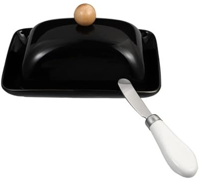 NTIYOU Beurrier Boîte à Beurre avec Couvercle Multifonction Plateau à Fromage Coupe-conteneur Simple beurrier Fromage Beurre Cuisine boîtes de Rangement Accessoire de Cuisine