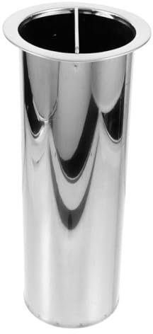 SEWOART Porta Spiedini Per Barbecue in Acciaio Inox Secchio Porta Forchetta Contenitore Per Bastoncini Per Grigliate E Riporre Utensili Da Cucina