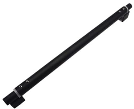 Barre De Fixation Pour Paroi De Douche Barre de support fixe for porte douche en verre, 1 pièce, acier inoxydable 304(Double clip rod,40-60cm)