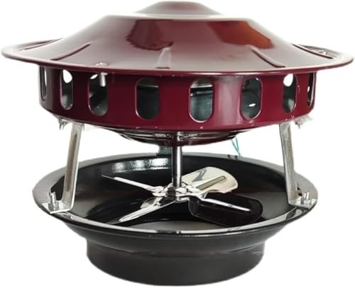 REHOOF Extracteur De Fumée De Cheminée, Puissant Ventilateur D'aspiration 80 W/100 W pour Grill – Extracteur d'air pour Cheminée – Système De Ventilation De Cuisine,Ventilateur De Cheminée 100W
