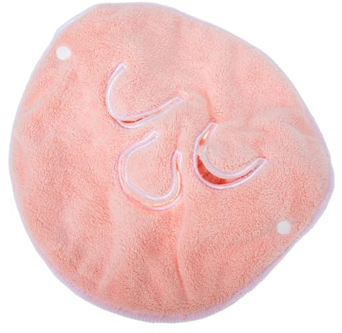 Hemobllo Serviette Visage pour Nettoyage des Pores en Polaire Corail Légère et Douce Serviette Chaude pour Soin Visage à Domicile