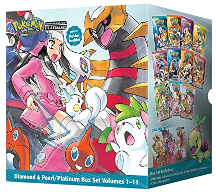 POKEMON ADVENTURES DIAMOND PEARL PLATINUM GN BOX SET: Includes Volumes 1-11 (Pokémon Manga Box Sets)