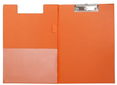 MAUL Porte-bloc à Rabat en carton plastifié A4 Orange