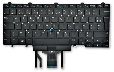 Nouveau Authentique Dell Français Illumine Portable Clavier pour: Latitude 5490 Latitude 5491 Latitude 5495 Latitude 7480 Latitude 7490: C5YKV